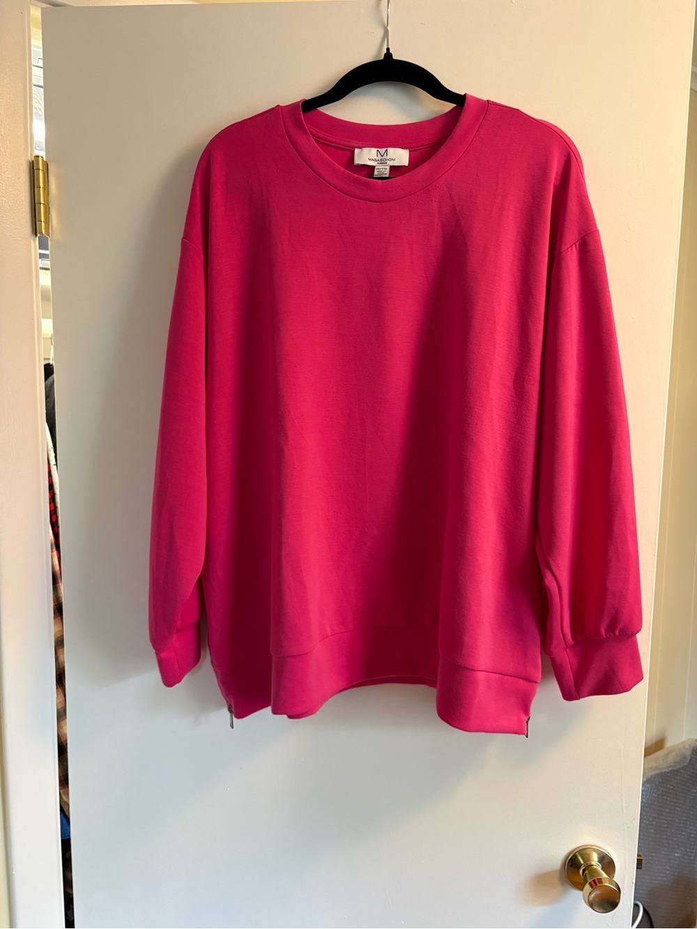 Magaschoni Woman Hot Pink Top